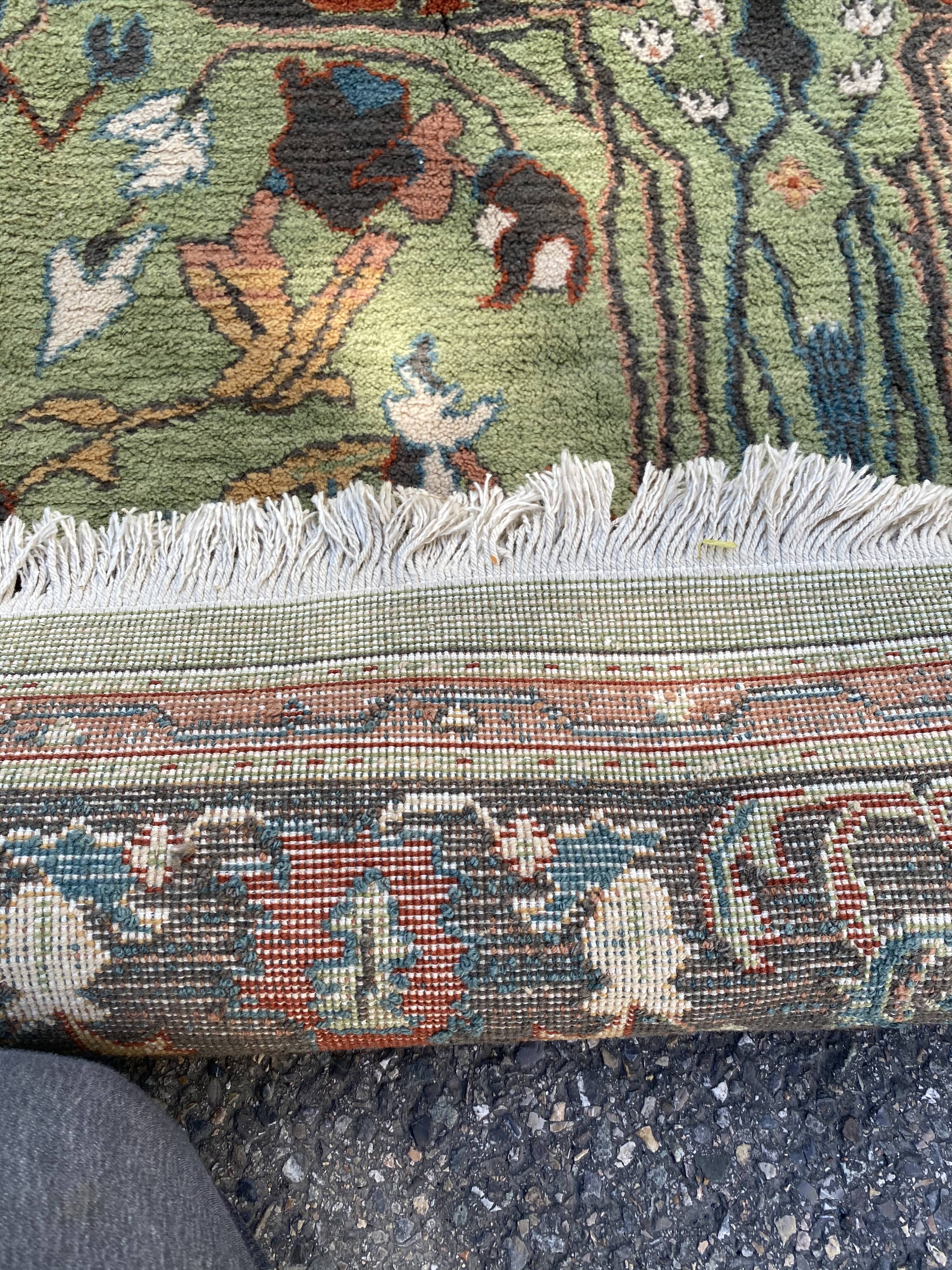 Handmade carpet in Middle East wool