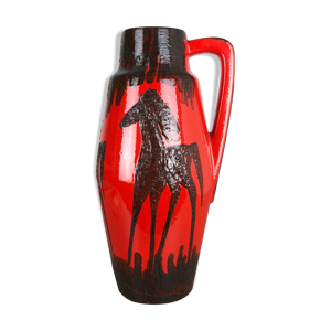 Vase horse Fat lava