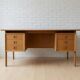Oak Executive Desk By Arne Vodder From Brouer Møbelfabrik, Denmark, 1960s