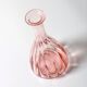 Vintage Pink Glass Decanter: Mid-Century Empoli Carafe, Italy 1930s