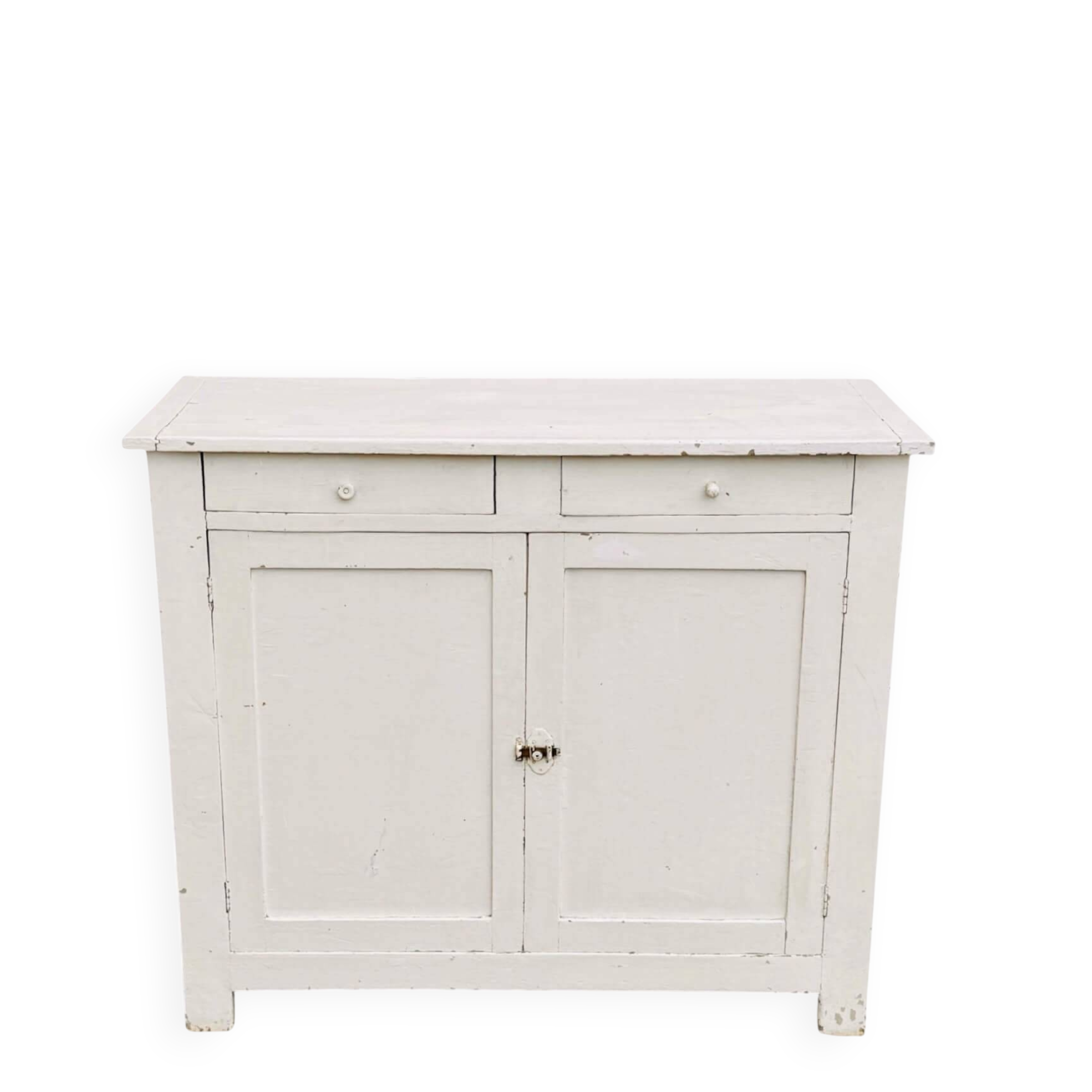 Antique Parisian sideboard, two doors, two drawers