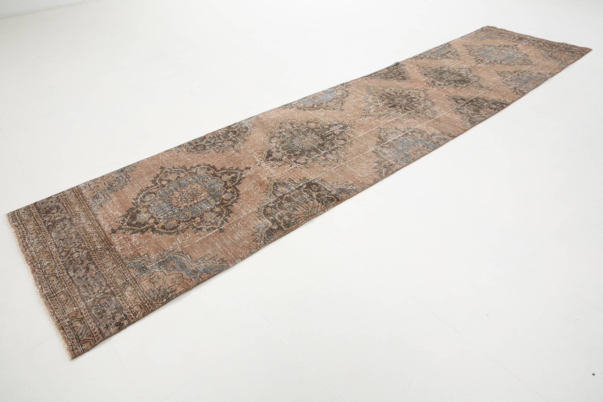 3x12 Oriental Persian Vintage Runner Rug, 86x379Cm SK 4966