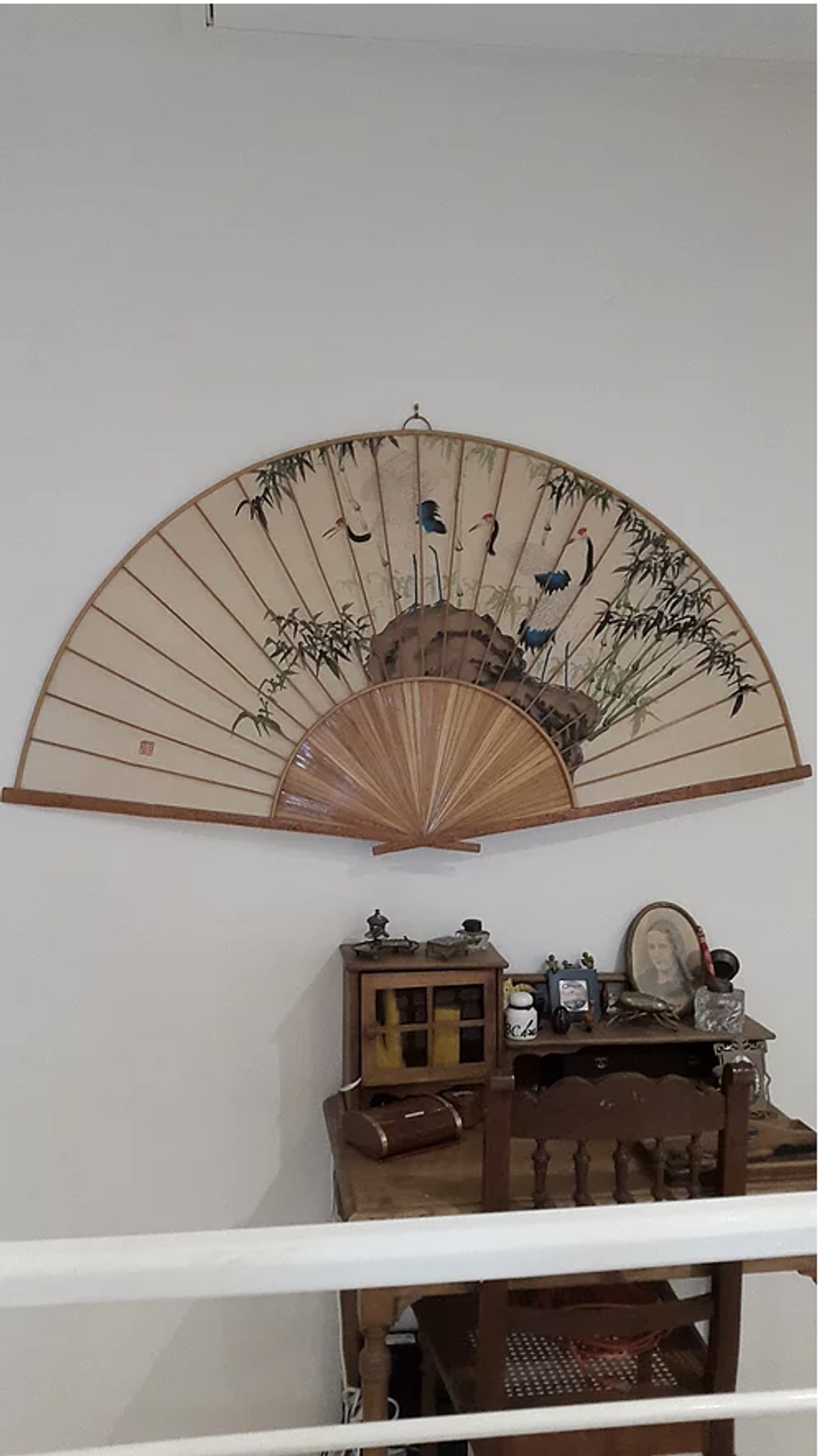 Giant decorative eventail