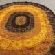 1970s wool carpet - 1.94m x 1m