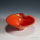 'Corallo Oro' bowl attributed to Archimede Seguso, Murano Italy circa 1950.
