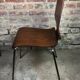 Vintage Scandinavian chairs in thermoformed wood 1970
