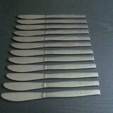 Set of 12 UTA stainless steel knives, vintage