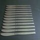Lot de 12 couteaux UTA inox , vintage