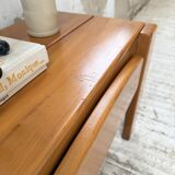 Solid elm bedside table Maison Regain