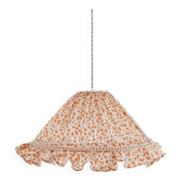 Suspension conique avec volant Emilia "fleurettes"