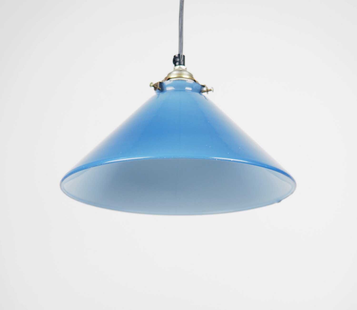 Set of 2 hanging lamps 1930