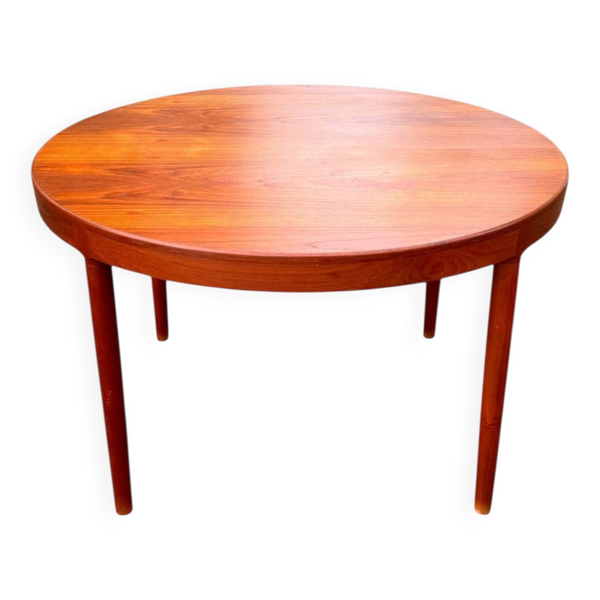 Table scandinave en teck, design Harry Ostergaard