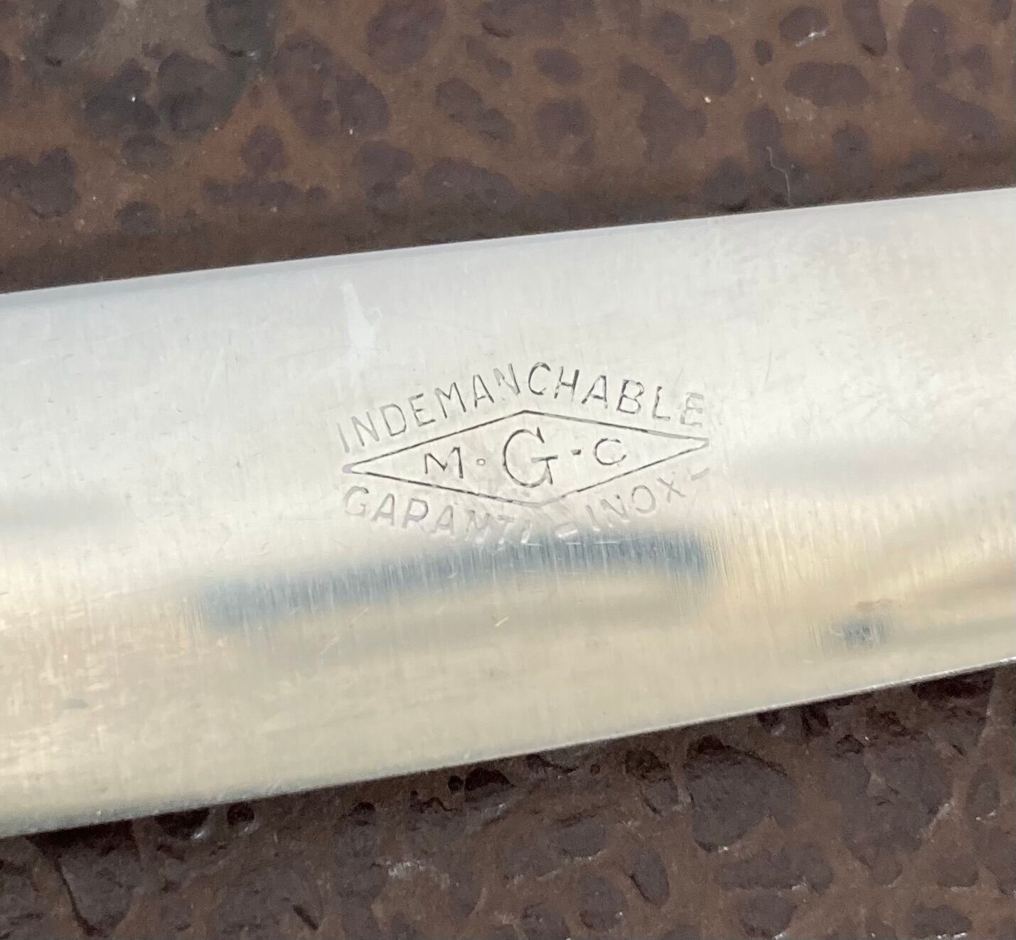 Box of 12 Art Deco stainless steel knives