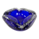 Blue Sommerso Murano Glass Ashtray, Italy, 1960s