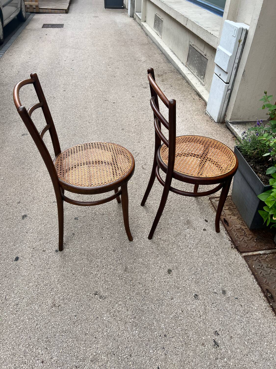 GEBRUDER THONET chairs model 17 late 19th century