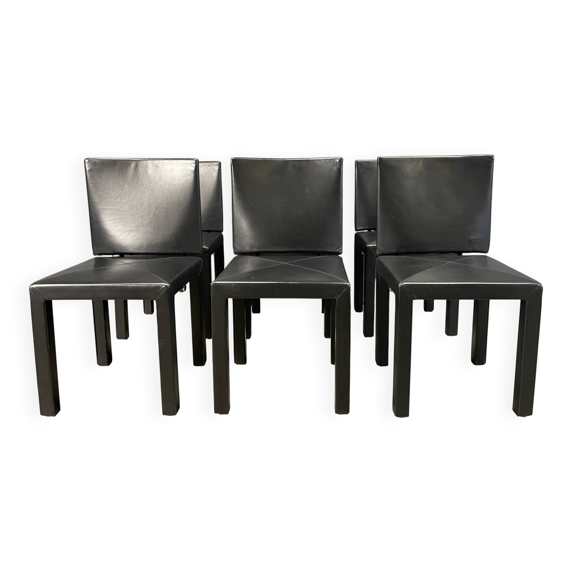 Arcadia dining chairs by Paolo Piva for B& B Italia set of 6
