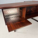 1960s Peter Løvig Nielsen 'Boomerang' Desk Hedensted Møbelfabrik