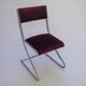 70s tubular chrome dining chair
