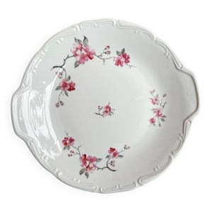 Plat numéroté porcelaine - sologne