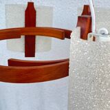 Scandinavian teak chandelier