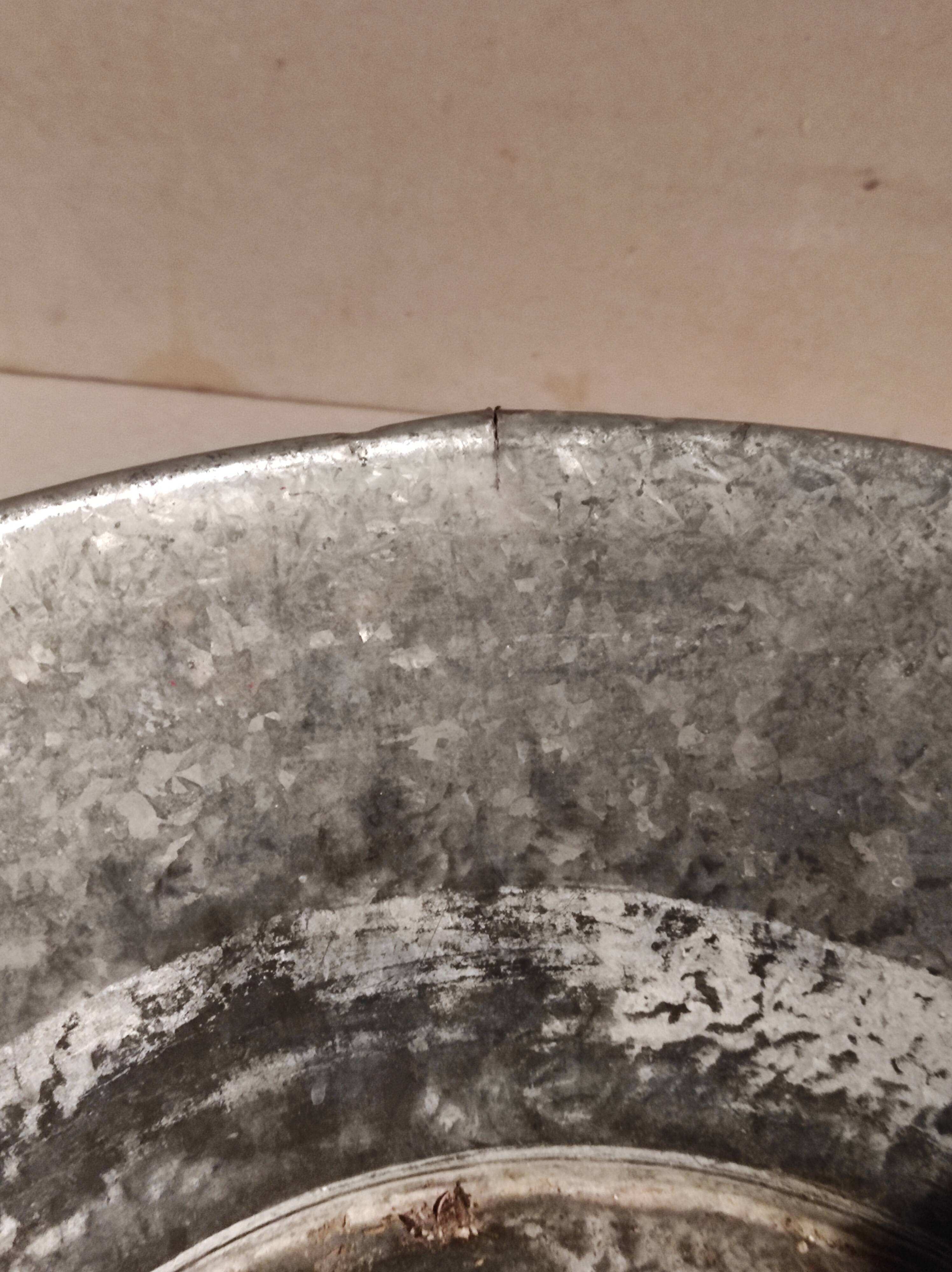 Vintage zinc basin