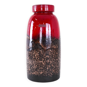 Ceramic vase, German design, 1960s, manufactured in West Germany, model 553