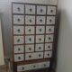 Indonesian-style drawer cabinet.