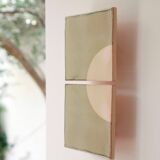 Tiles Moon V wall light