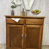 Vintage sideboard with "moustache" base