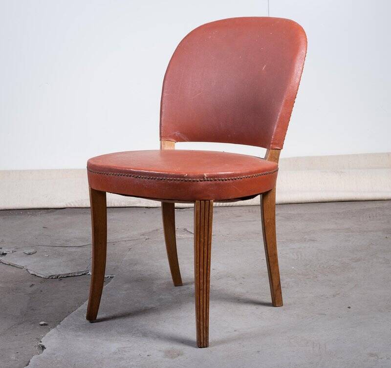 Café chairs attributed to Otto Schultz for AB Boet, 1930s, Set of 4