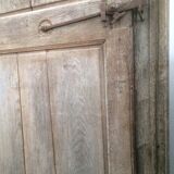 Antique door in solid oak