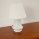 Table lamp in ceramic, white, 1960