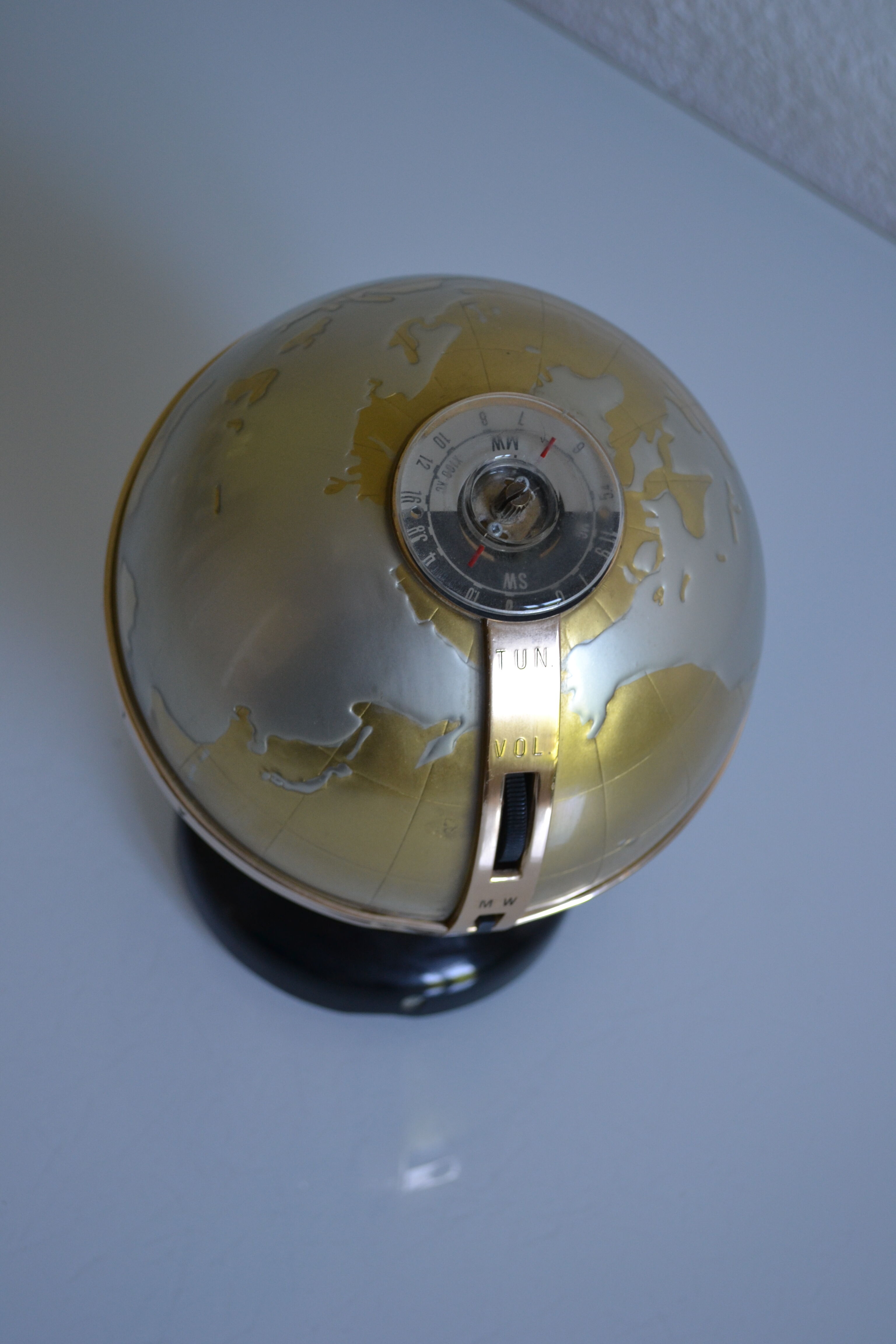 Radio vintage globe terrestre 60's