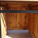 Vintage pine desk, restored