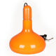 5 orange suspensions by Staff Germany 1970s