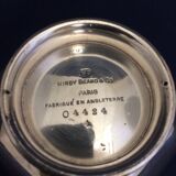 Art deco silver metal milk pot