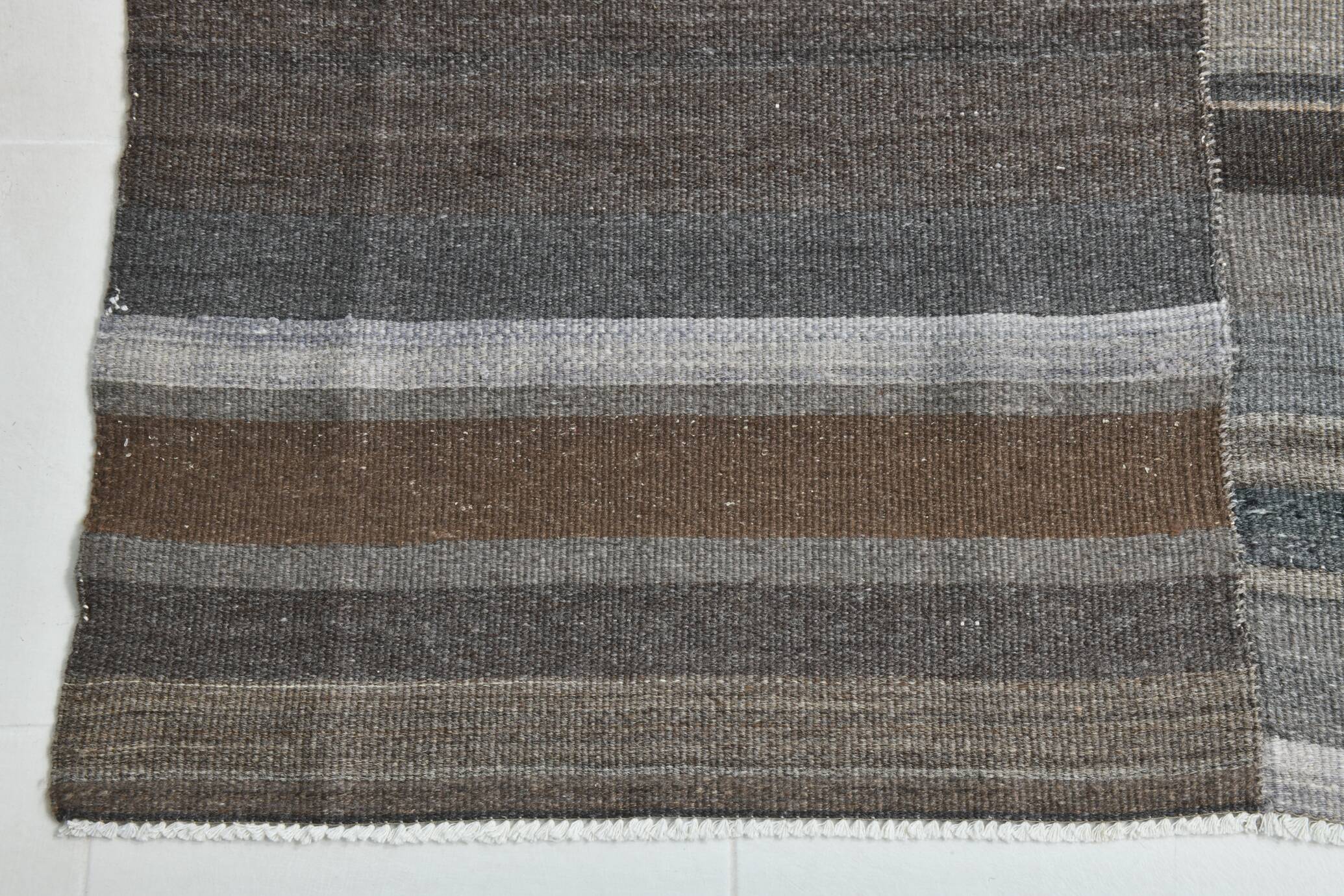 7x9 Kilim Rug, 224x264Cm