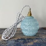 Electrified Art Deco walking lamp with new