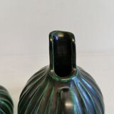 Two  pieces of pottery from Michael Andersen Bornholm - Denmark. Estimated 1960s.