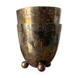 Silver Timbale with Alphabet