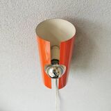 Raak Amsterdam orange wall applique from the 1970s