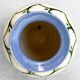 Vintage glazed ceramic vase – Mediterranean relief patterns