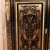 Buffet a height of support in marquetry boulle