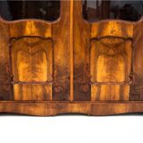 Library - antique display case, Northern Europe, around 1890.