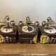 Series of 3 nagel s22 modular candlesticks with their original vintage box 1970
