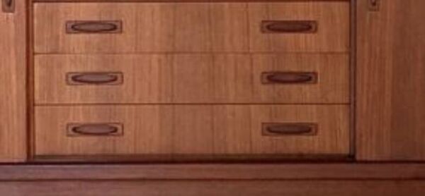 Enfilade scandinave vintage en teck
