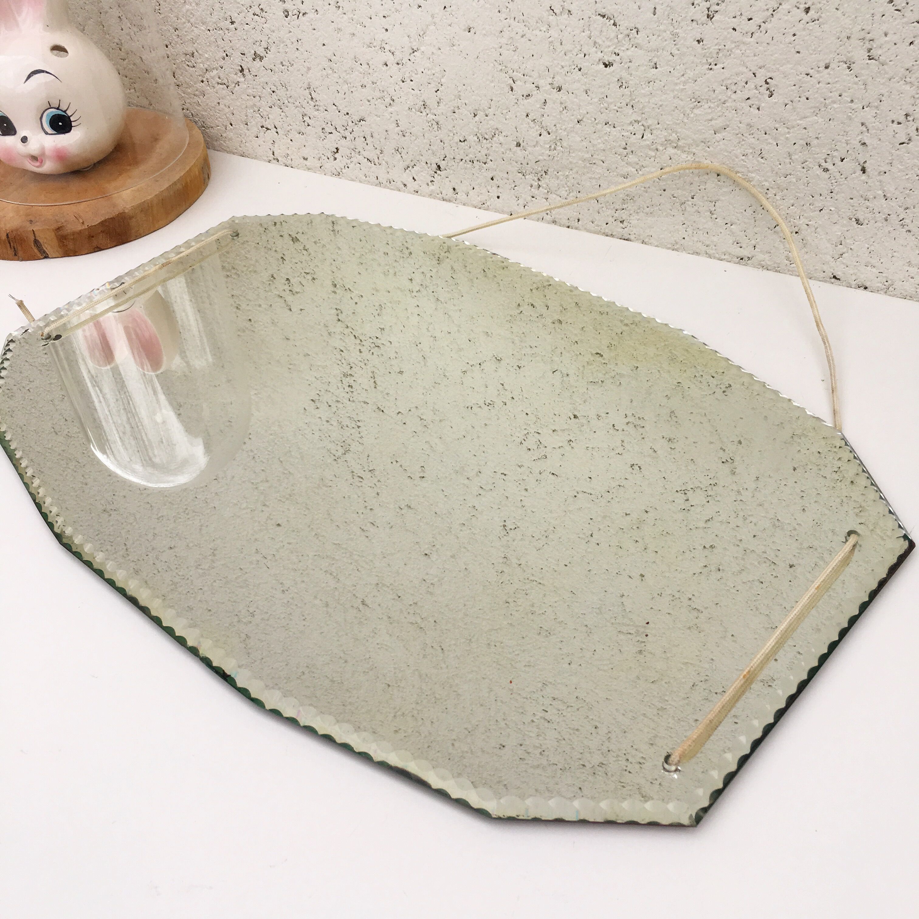 Former beveled mirror 45x30cm