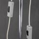 1970s Stanislav Indra Chrome Plated Floor Lamp, Czechoslovakia