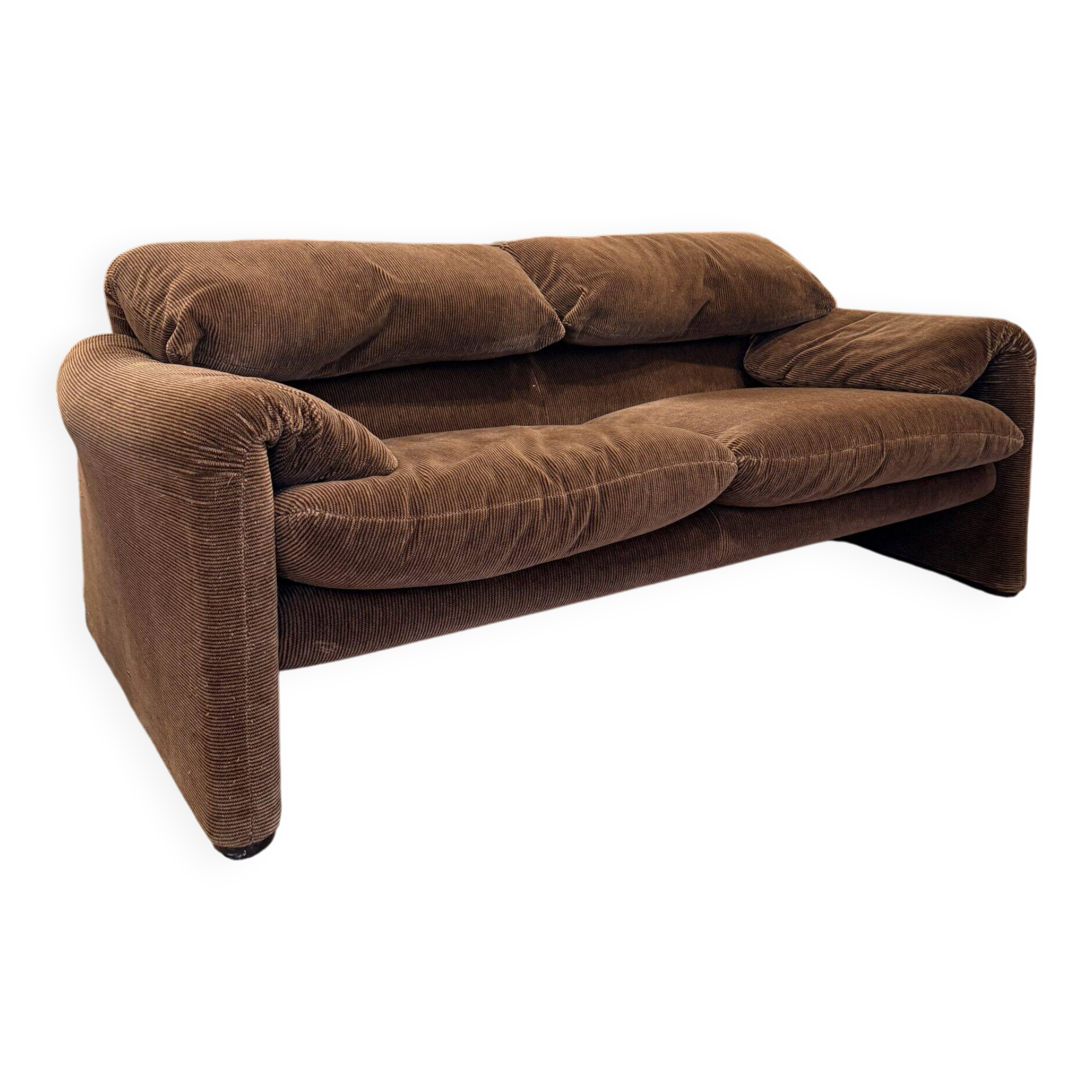 "Maralunga" sofa, Vico Magistretti for Cassina, 1973