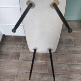 Coffee table cocktail feet compass vintage 60